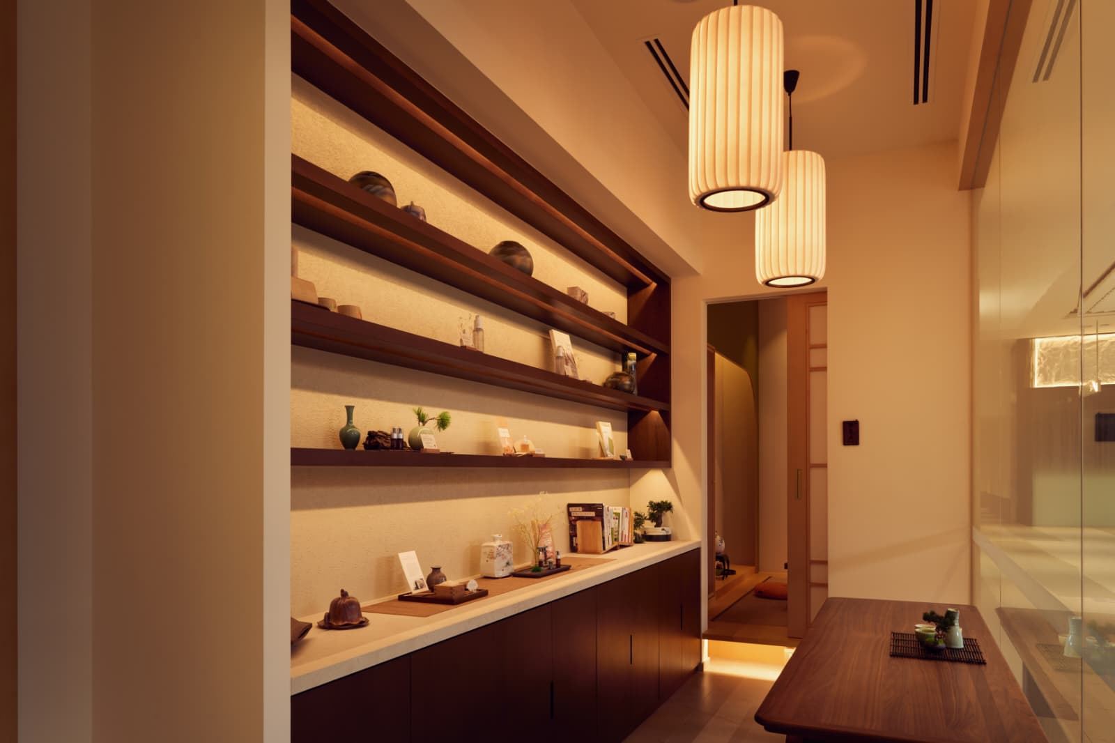 ERABELLE beauty salon interior at The Cathay, fit-out by MD Projects, view 15