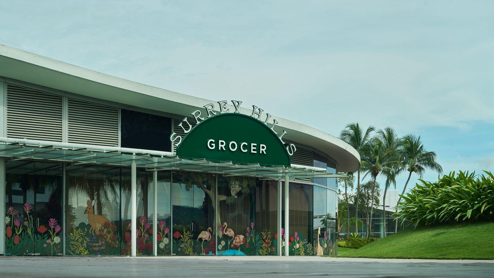 Surrey Hills Grocer grocer and café interior at VivoCity, fit-out by MD Projects