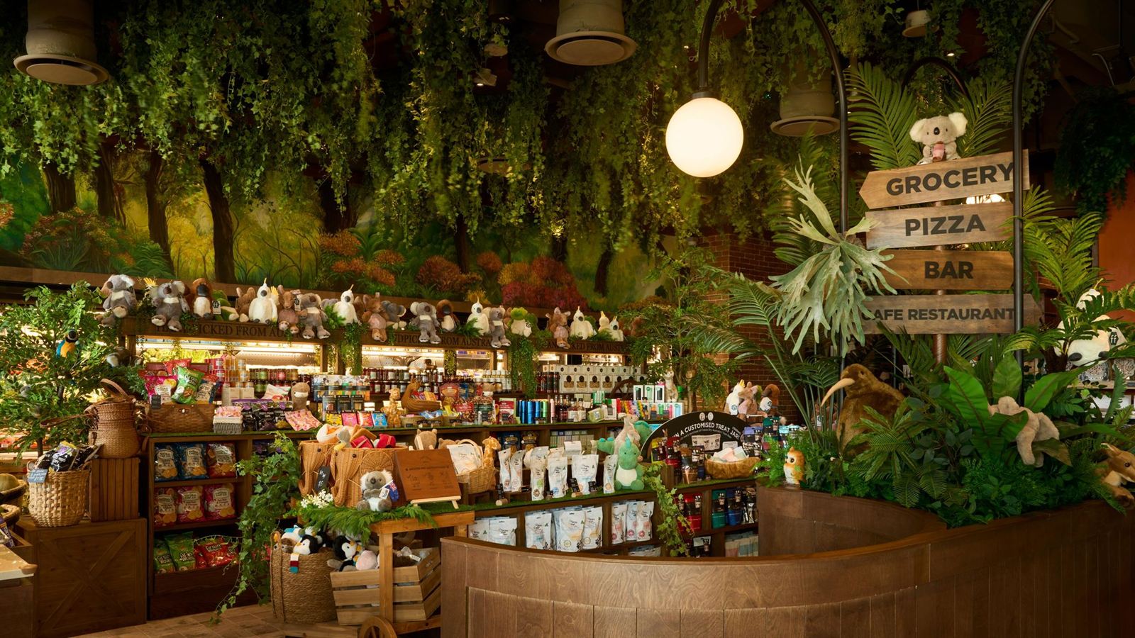 Surrey Hills Grocer grocer and café interior at VivoCity, fit-out by MD Projects, view 2