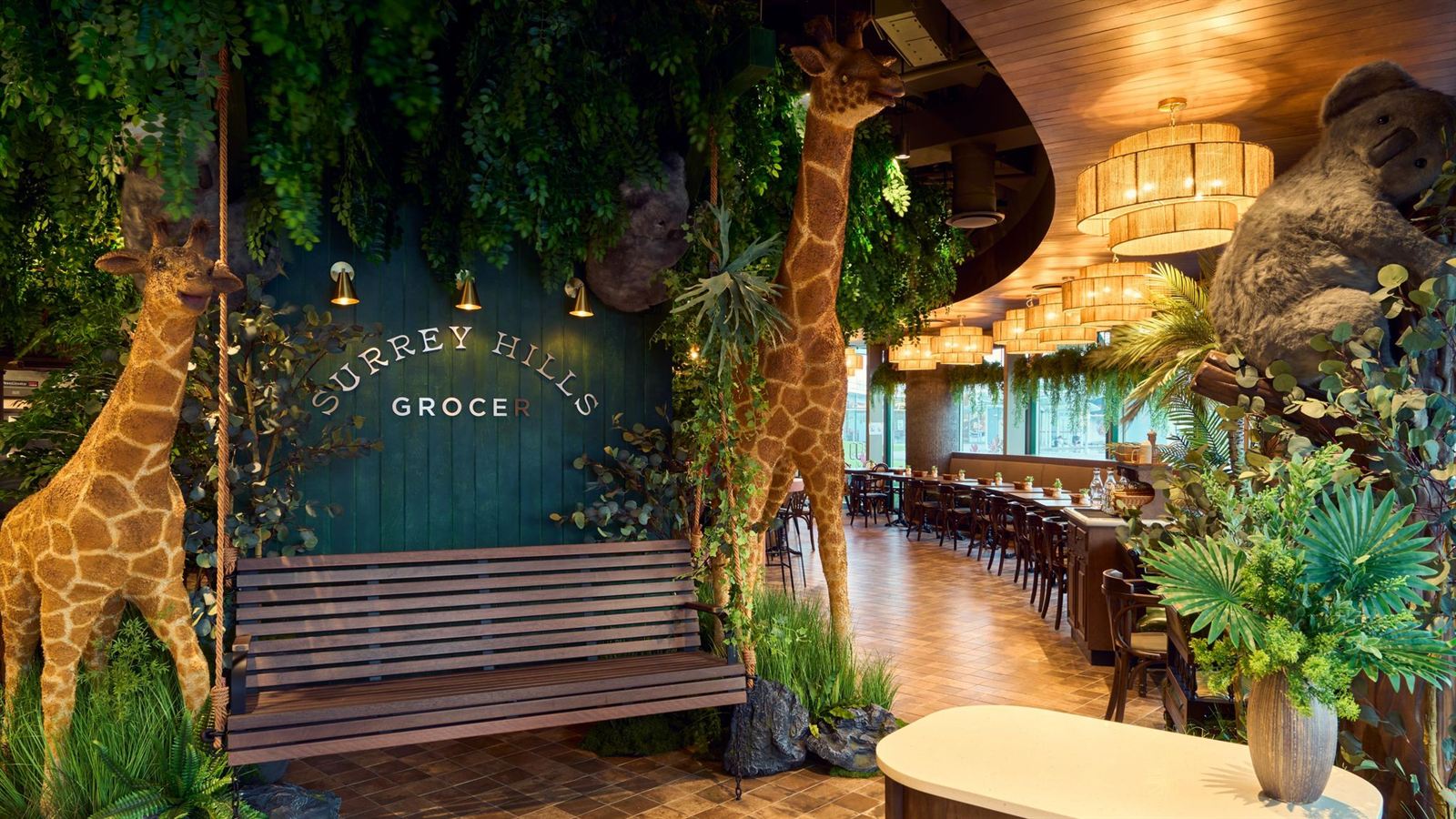 Surrey Hills Grocer grocer and café interior at VivoCity, fit-out by MD Projects, view 7