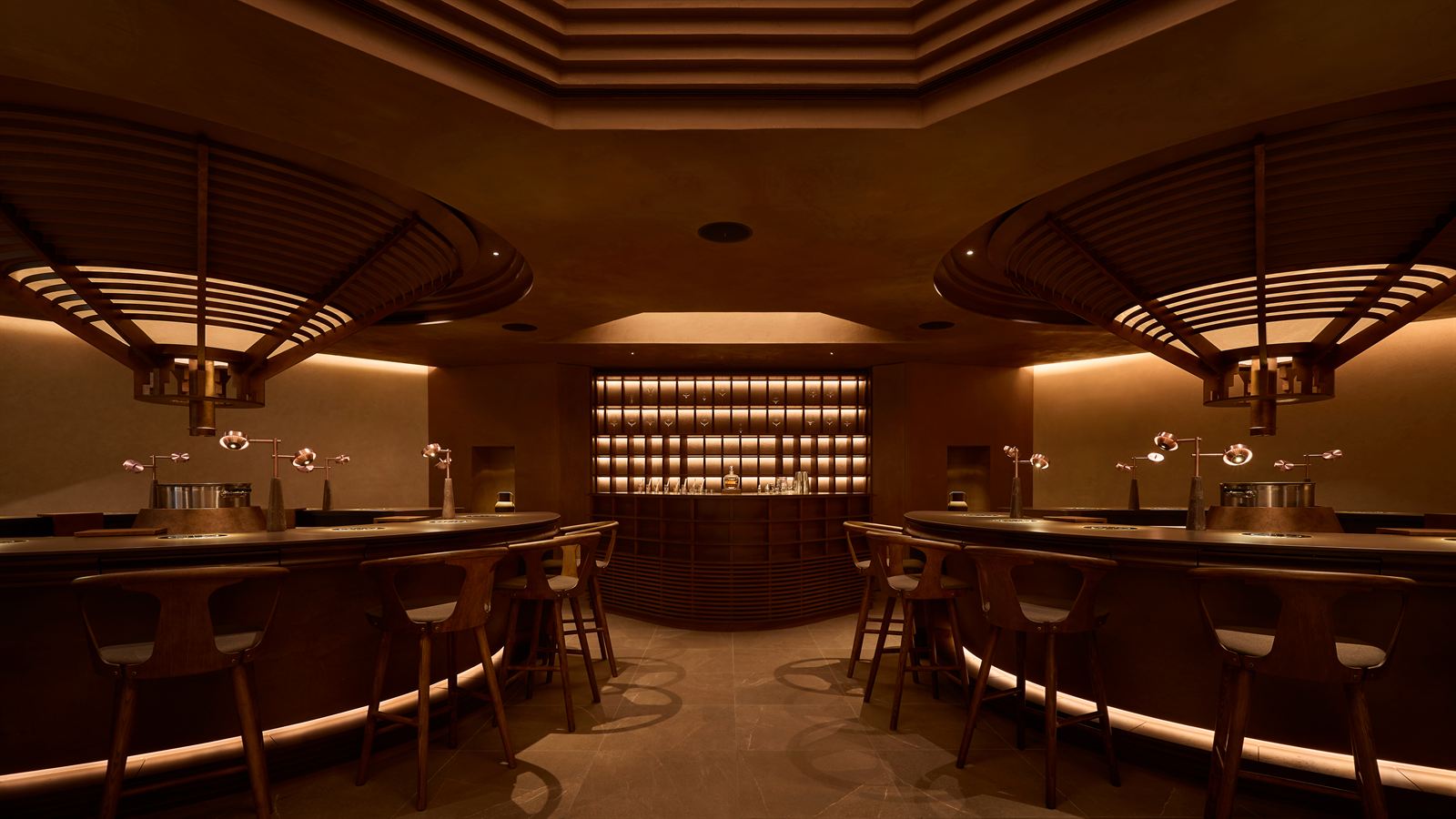 Bon Broth hotpot restaurant interior at Raffles City, fit-out by MD Projects, view 5