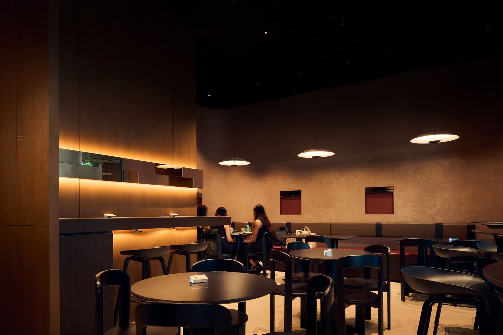 The TEST Kitchen café and bakery interior at Cross Street Exchange, fit-out by MD Projects, view 4