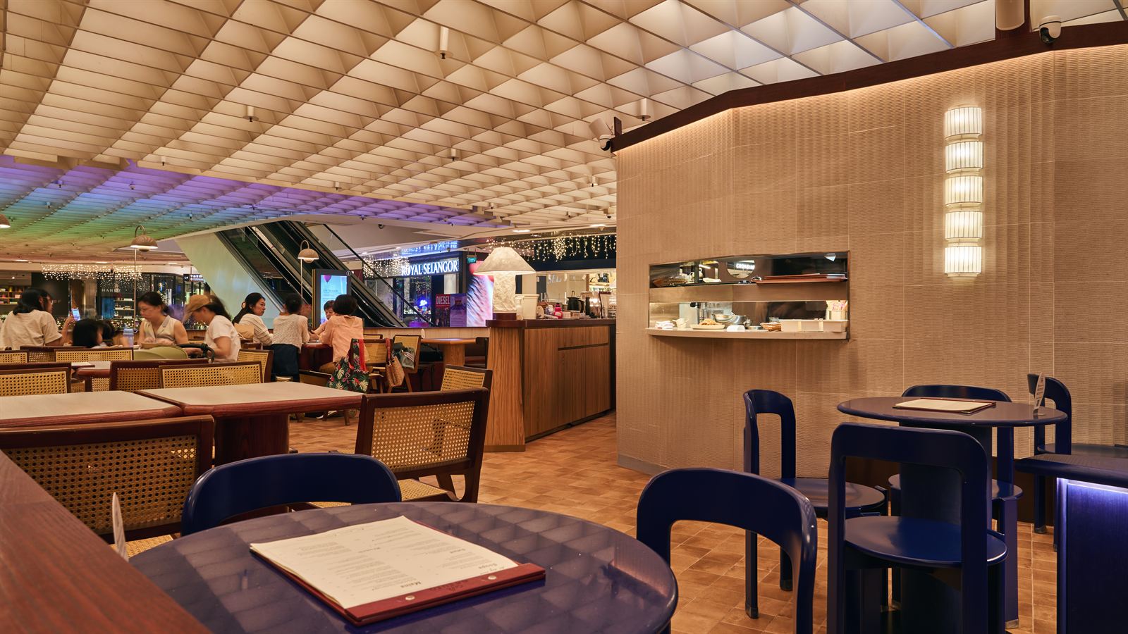 NESUTO pastry café interior at ION Orchard, fit-out by MD Projects, view 5
