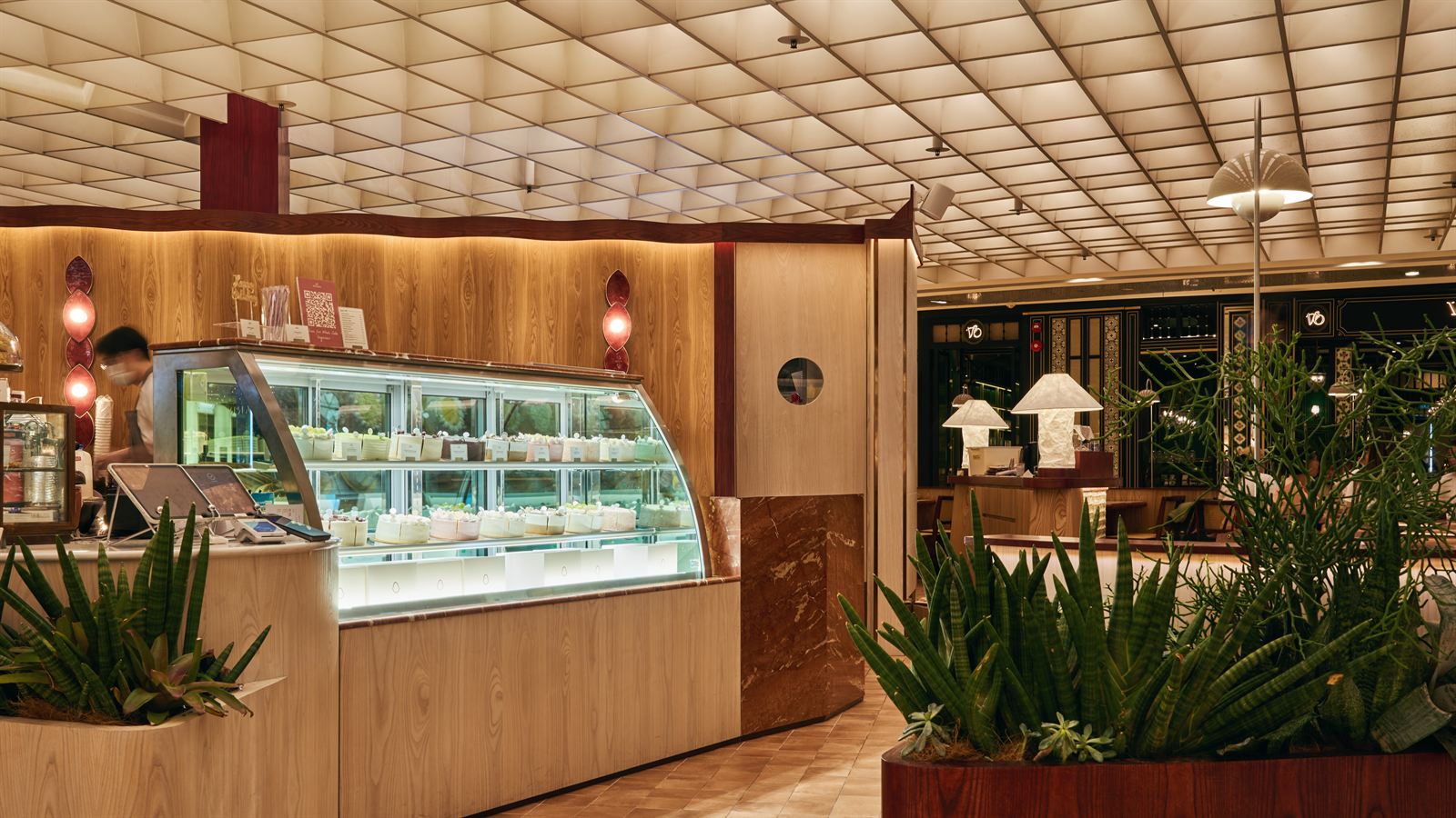 NESUTO pastry café interior at ION Orchard, fit-out by MD Projects, view 6