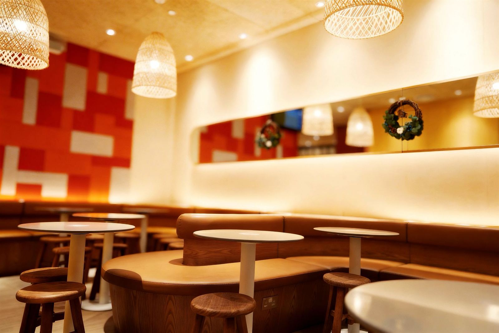 ANNA X UNION bistro interior at Punggol Coast Mall, fit-out by MD Projects