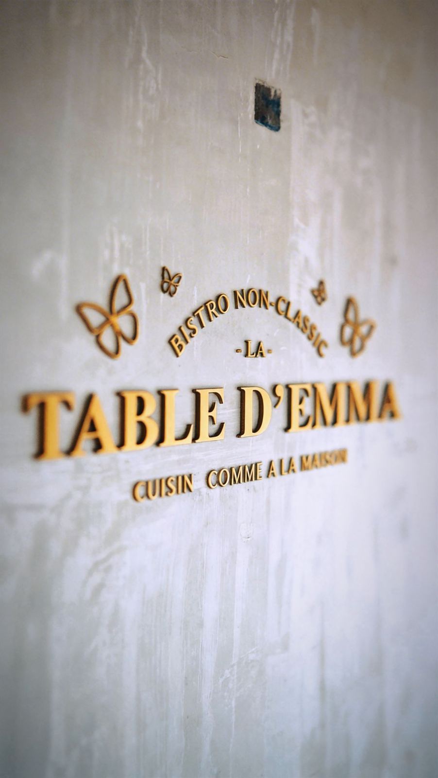 LA TABLE D'EMMA French restaurant interior at Club Street, fit-out by MD Projects, view 4