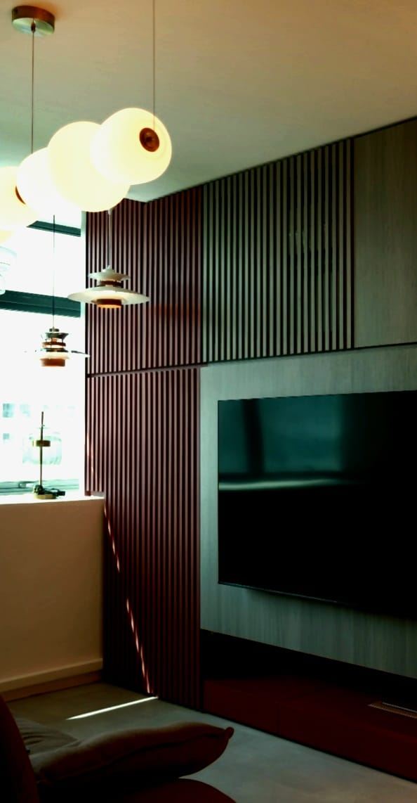 PACKA LIGHTHOUSE lighting showroom interior at Vertex Building, fit-out by MD Projects, view 3