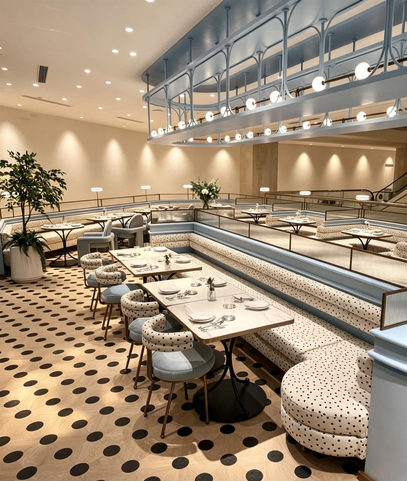 RITUEL bakery-café interior at Takashimaya, fit-out by MD Projects, view 2