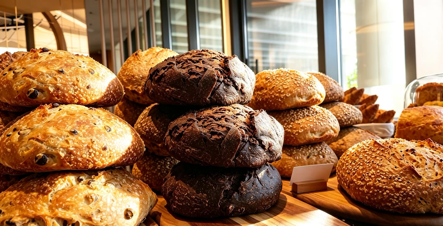 ANNA'S bakery-café interior at Mondrian Singapore Duxton, fit-out by MD Projects, view 5