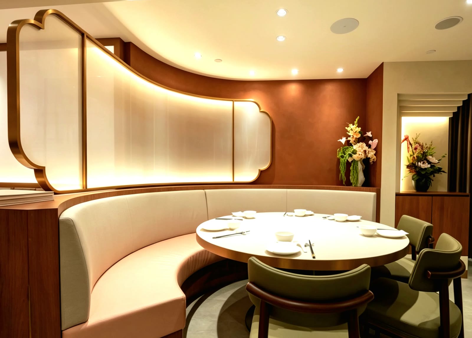 SOUPER TANG soup restaurant interior at Raffles City, fit-out by MD Projects, view 3